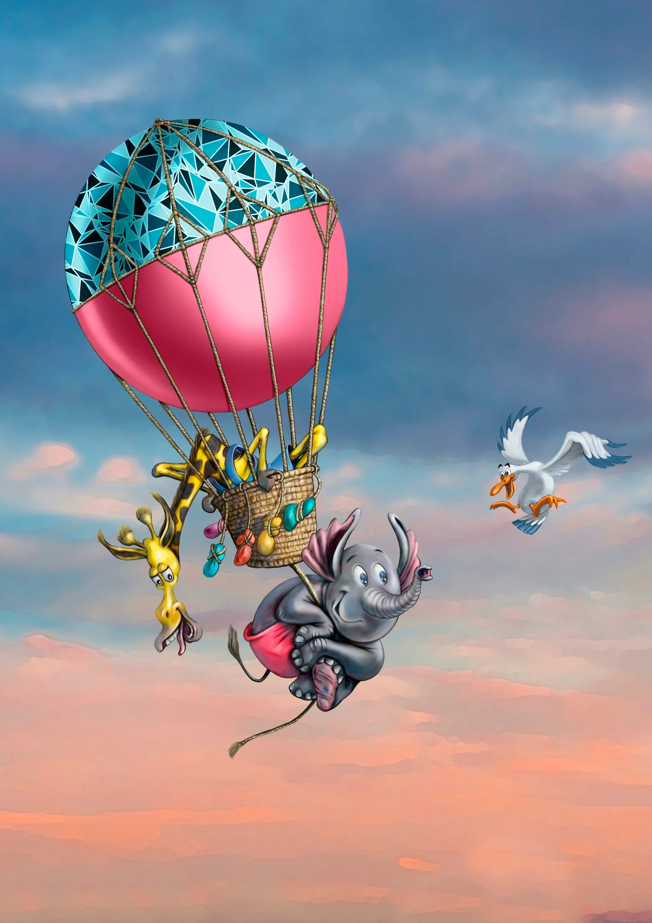 Illustratie door Ben Art Work — voorbeeld 9